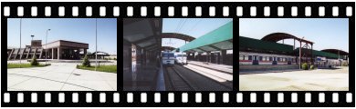 Iran, Karaj subsuburban train station photos