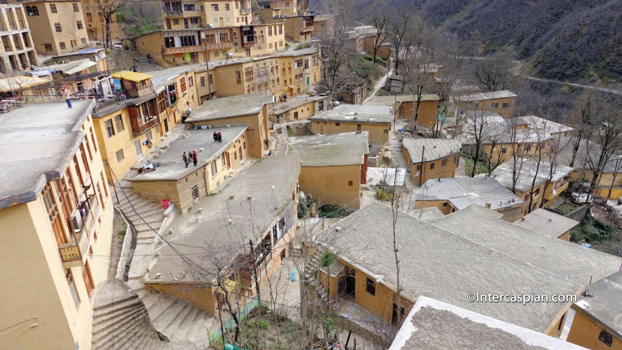 Maisons en terrasses de Masouleh