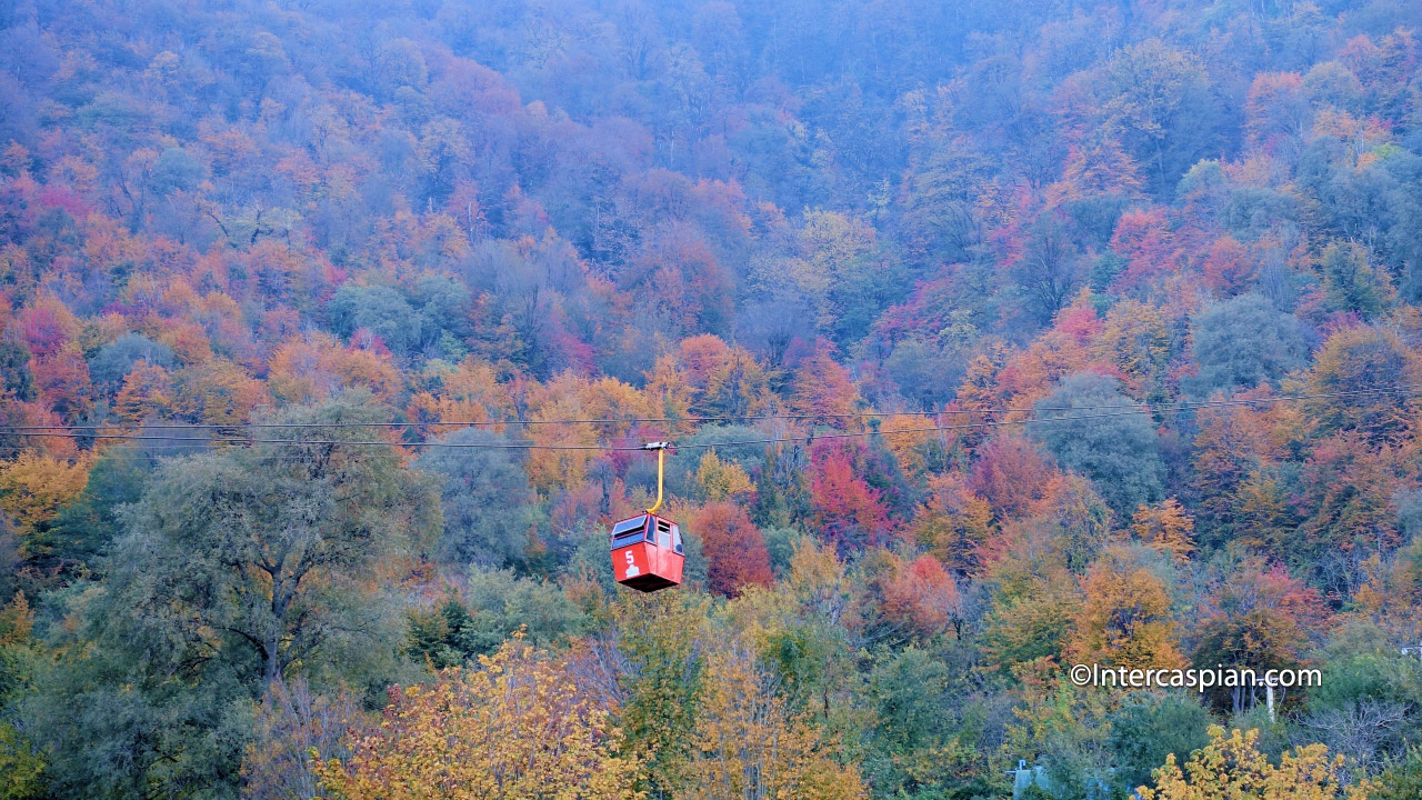 Namak Abrud resort village