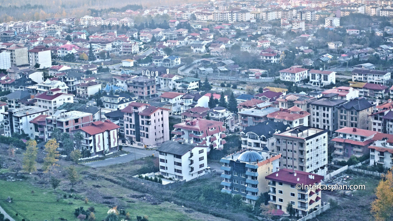 Namak Abrud resort village