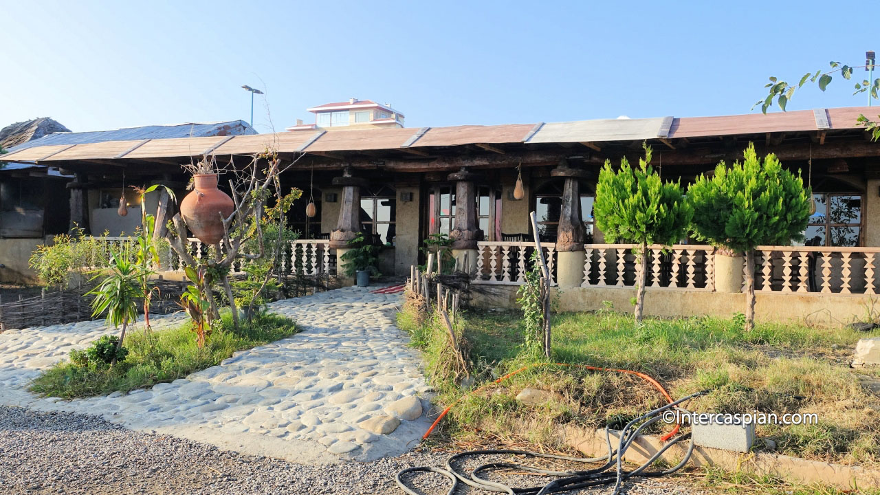 A restaurant in Ramsar vacation complex