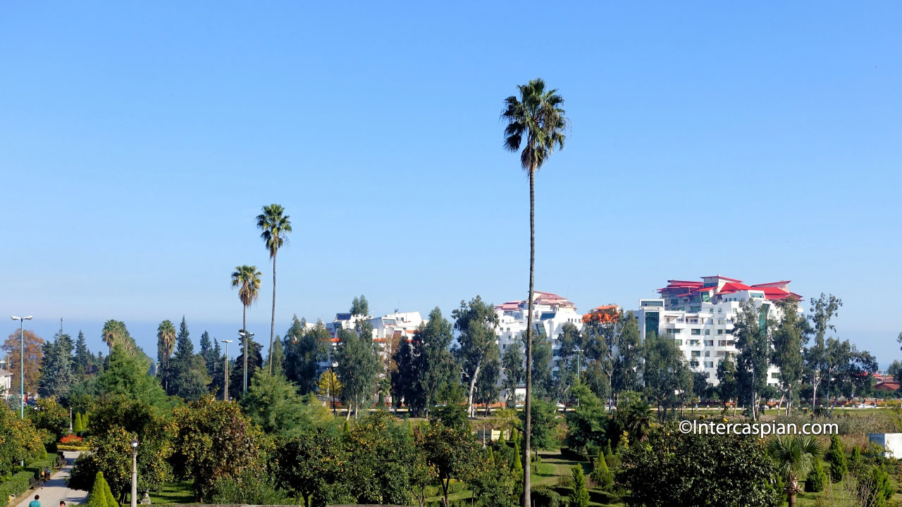 Buildings in city of Ramsar