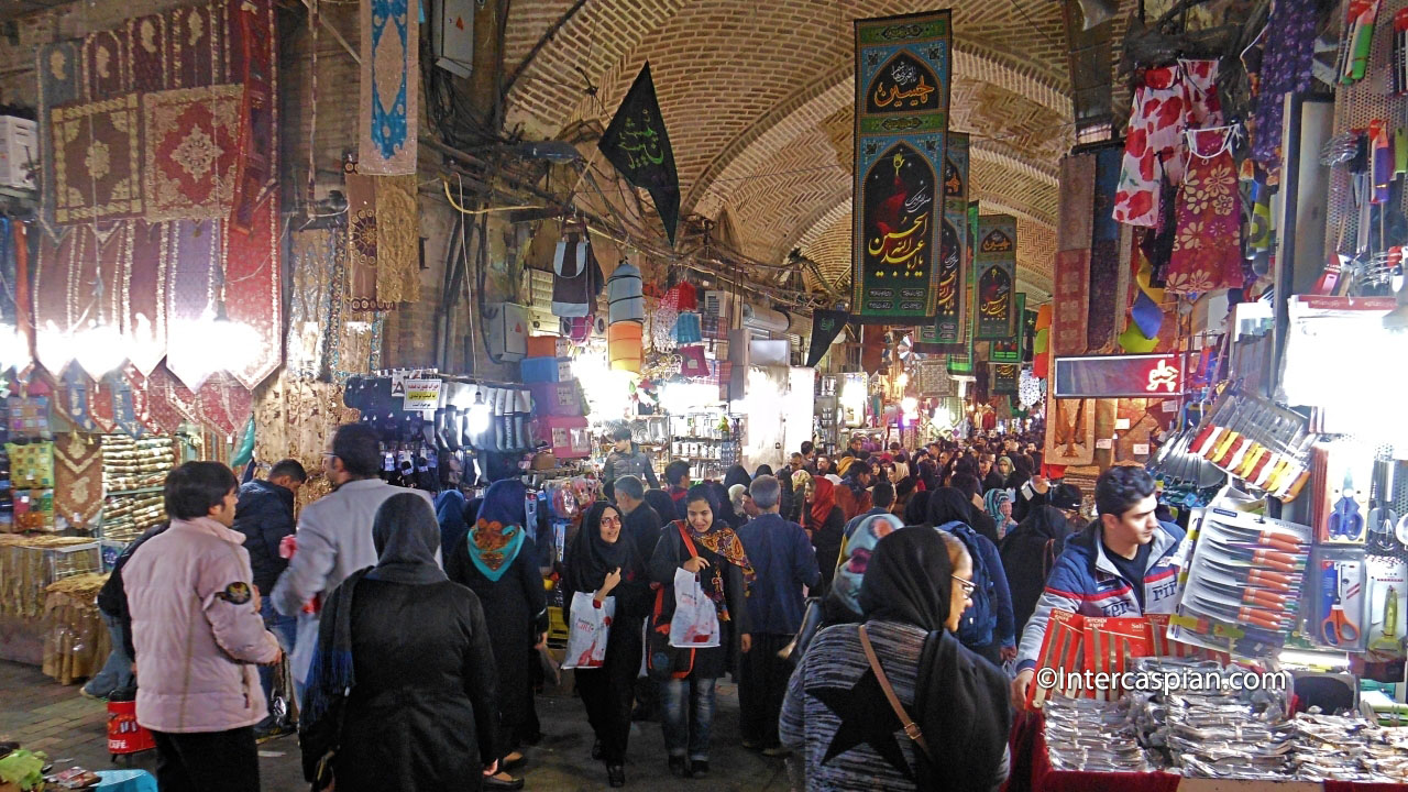 Photo du Grand Bazar de Téhéran