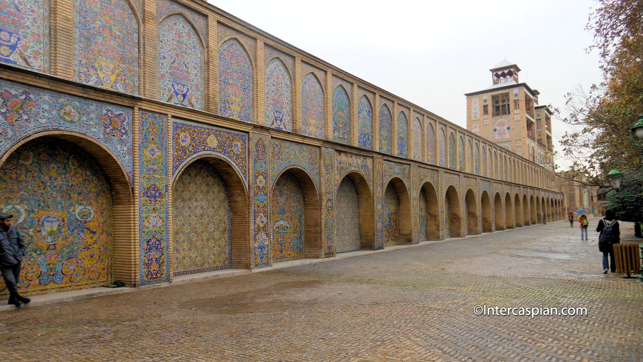 Photo du palais du Golestan