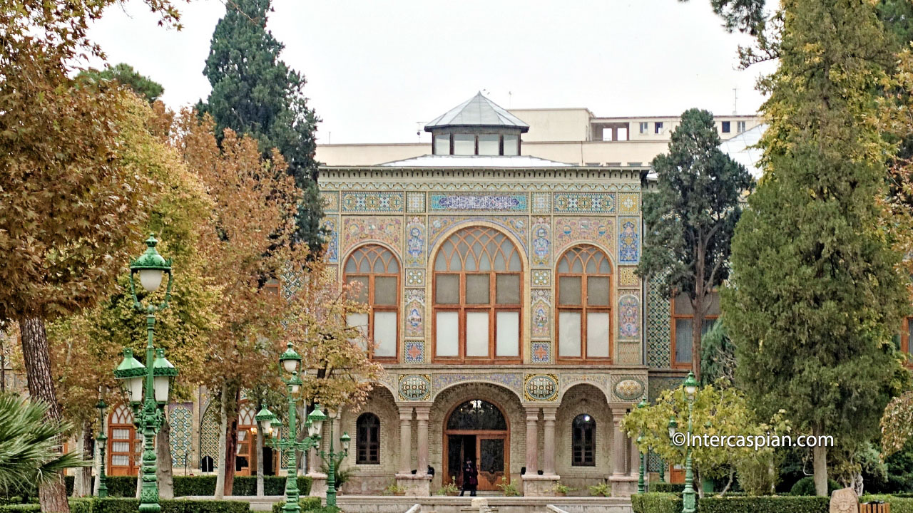 Photo du palais du Golestan