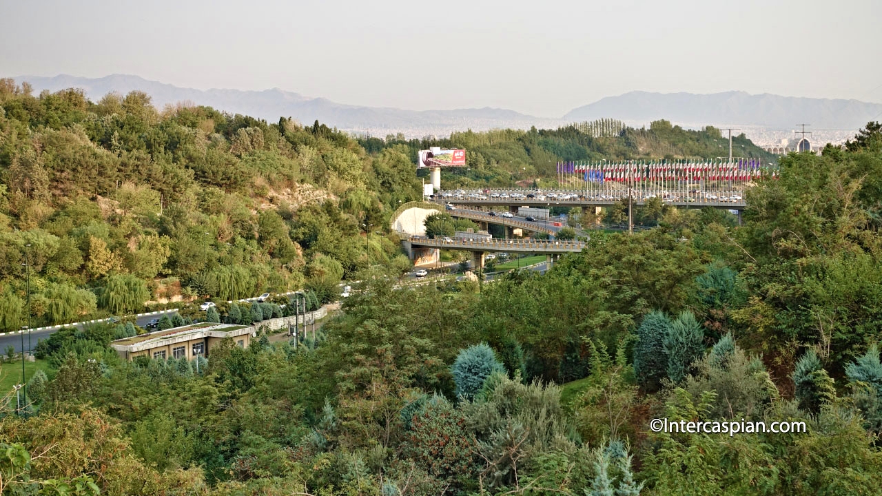 View of southern part of part of Ab-o-Atash park