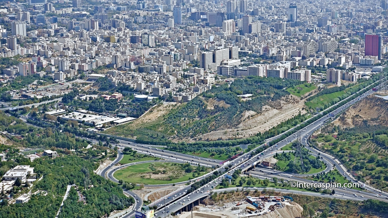 Photo of Tehran cityscape view