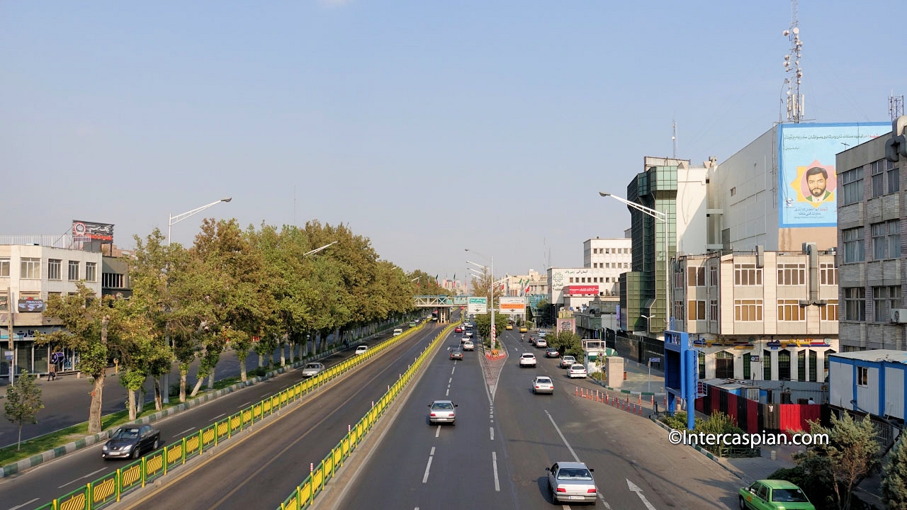 Photo de la rue Azadi