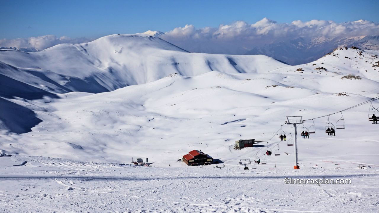 Photo of the Tochal Hotel in Tehran ski resort